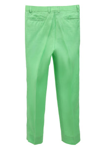 The COLOR CUT Lime Green Linen Suit