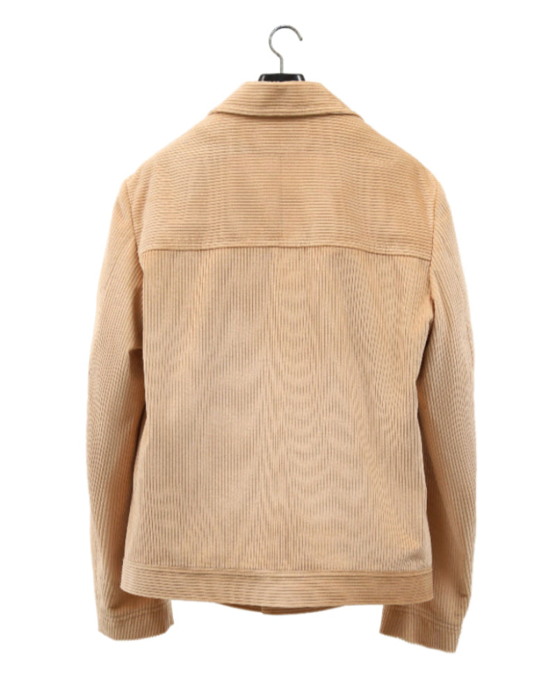 Cropped Corduroy Chore Jacket