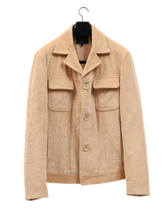 Cropped Corduroy Chore Jacket