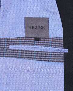 Blue Check Cropped Dinner Jacket