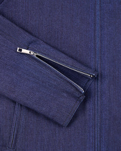 Dark Wash Denim Travel Jacket